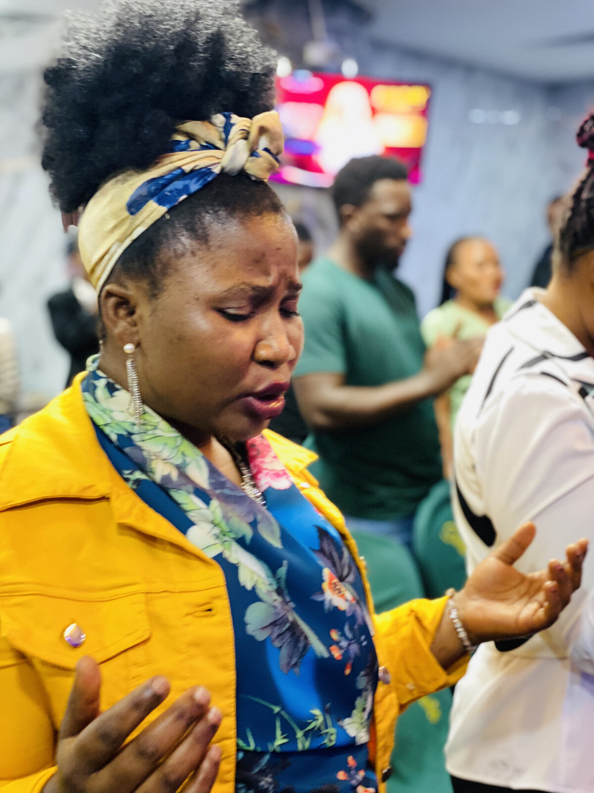 Worship in the sanctuary